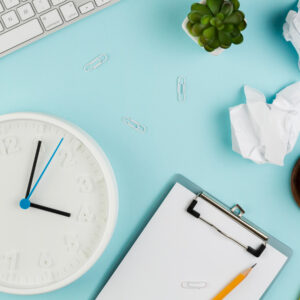 Gestão do tempo e organização do trabalho